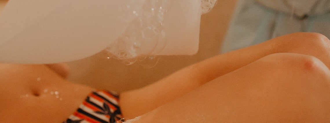 Мыльный массаж лица и тела